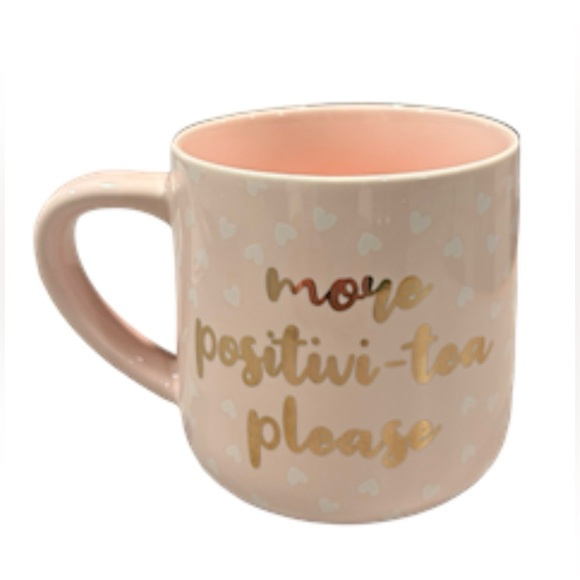 🩷INSPIRATIONAL MUG!! “MORE POSITIVI-TEA PLEASE” START YOUR DAY POSITIVE 🩷 - Picture 13 of 13